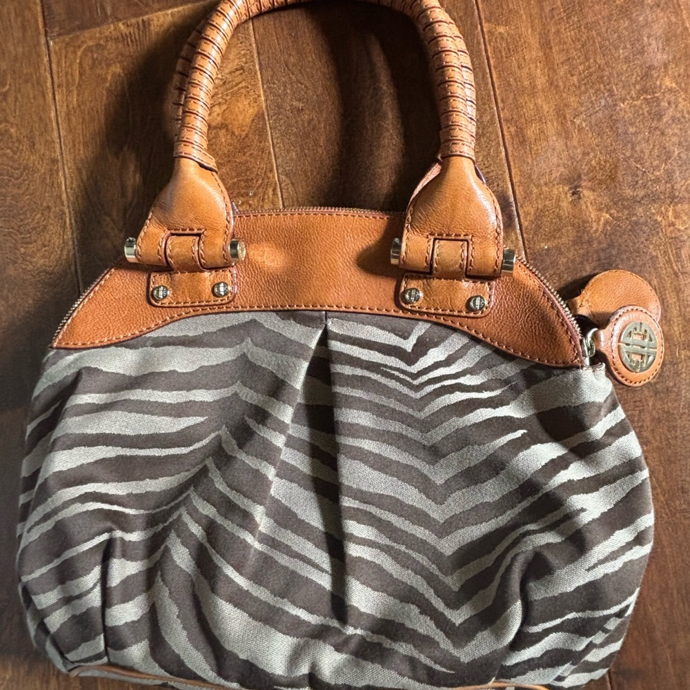 Antonio Melani Stylish Zebra Print Handbag